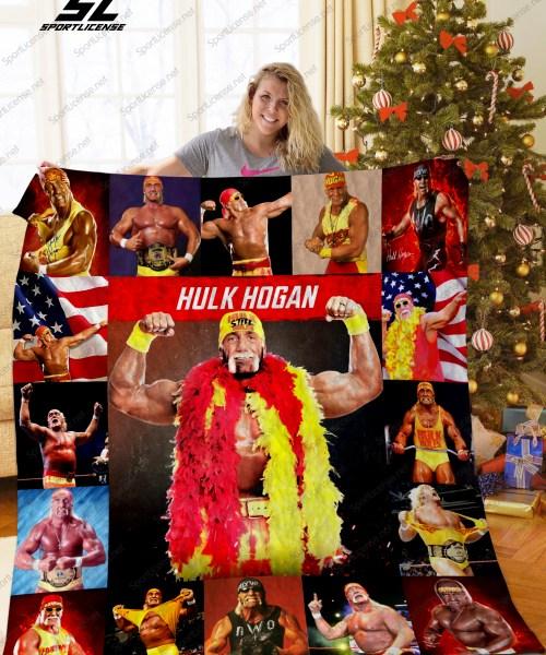 LA Hulk Hogan Quilt Blanket Bedding Set for Home Décor