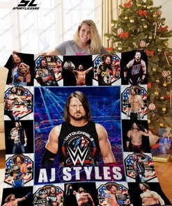 La -Aj Styles Christmas Quilt Blanket Bedding Set