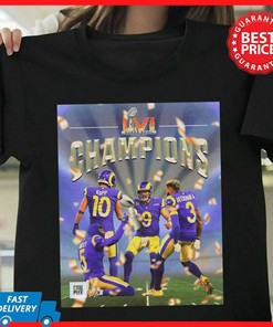 La Rams Champions Super Bowl Lvi The Best Moment 2022 Unisex T-Shirt