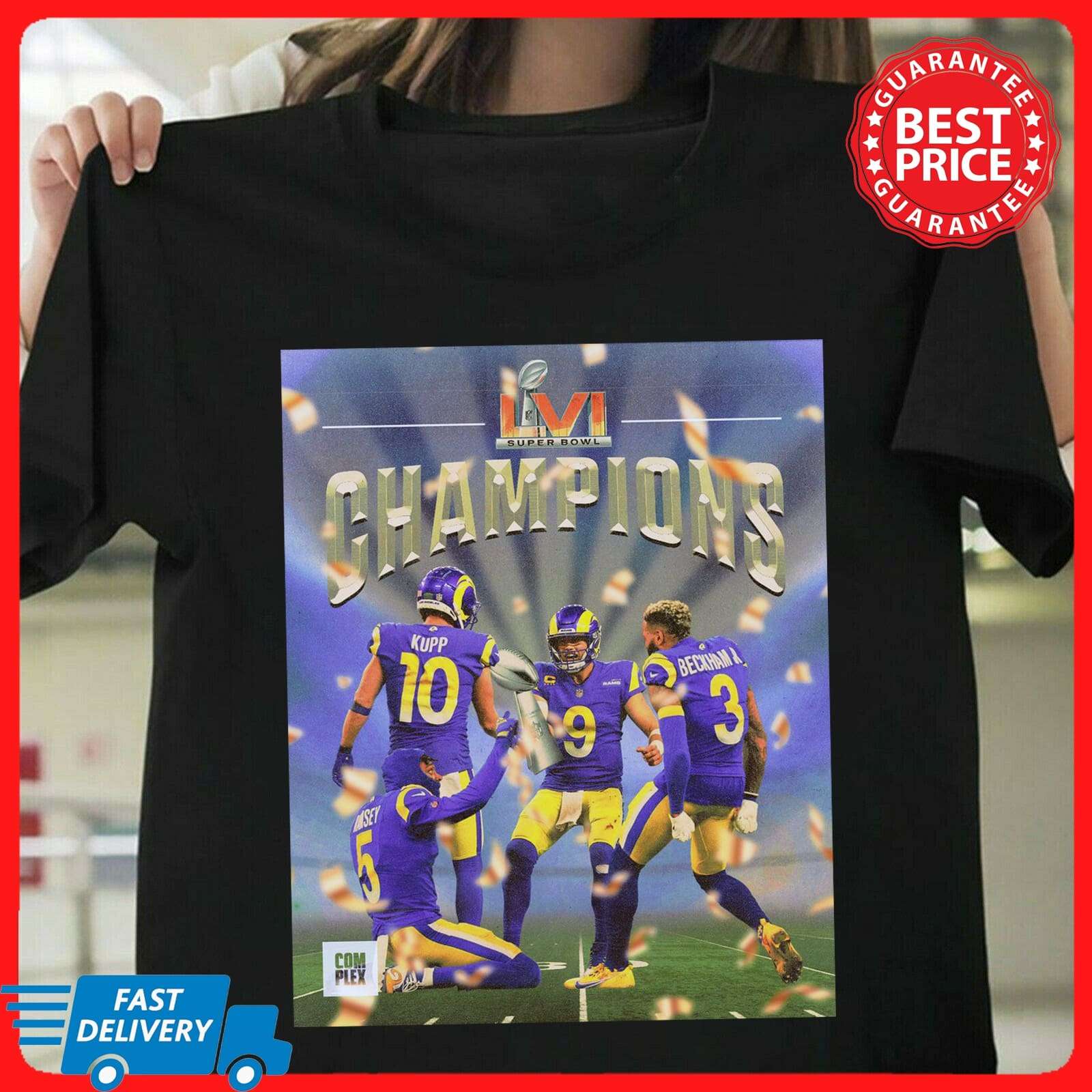 La Rams Champions Super Bowl Lvi The Best Moment 2022 Unisex T-Shirt