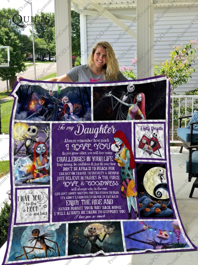 La-The Nightmare Before Christmas Quilt Blanket