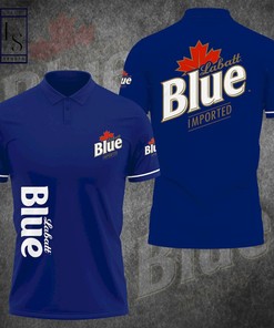 Labatt Blue Drinking Polo Shirt