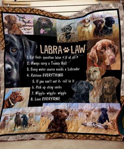 Labrador Quilt Blanket Tt0906