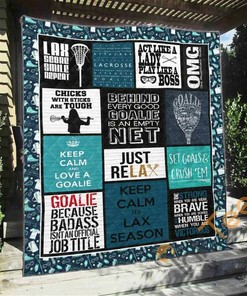 Lacrosse Quilt Blanket Bedding Set