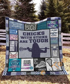 Lacrosse Quilt Blanket Bedding Set With Pilliwcase Option