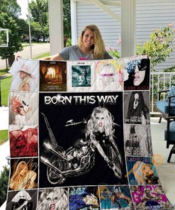 Lady Gaga Quilt Blanket Bedding Set