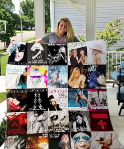 Lady Gaga Style Three Quilt Blanket Bedding Set
