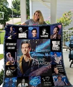 Laine Hardy American Idol Quilt Blanket Bedding Set