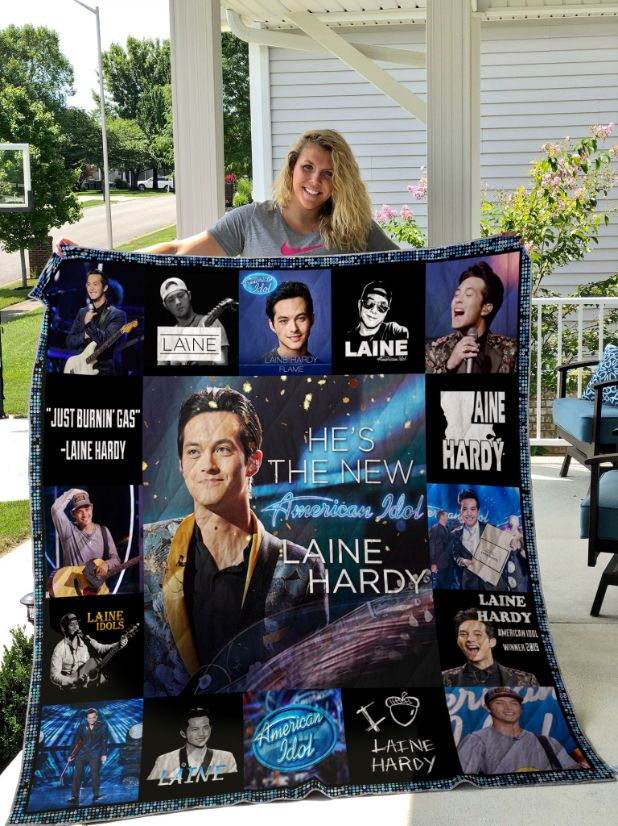 Laine Hardy American Idol Quilt Blanket Bedding Set