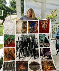 Lamb Of God Albums Cover Poster Ver Collected Quilt Blanket Bedding Set