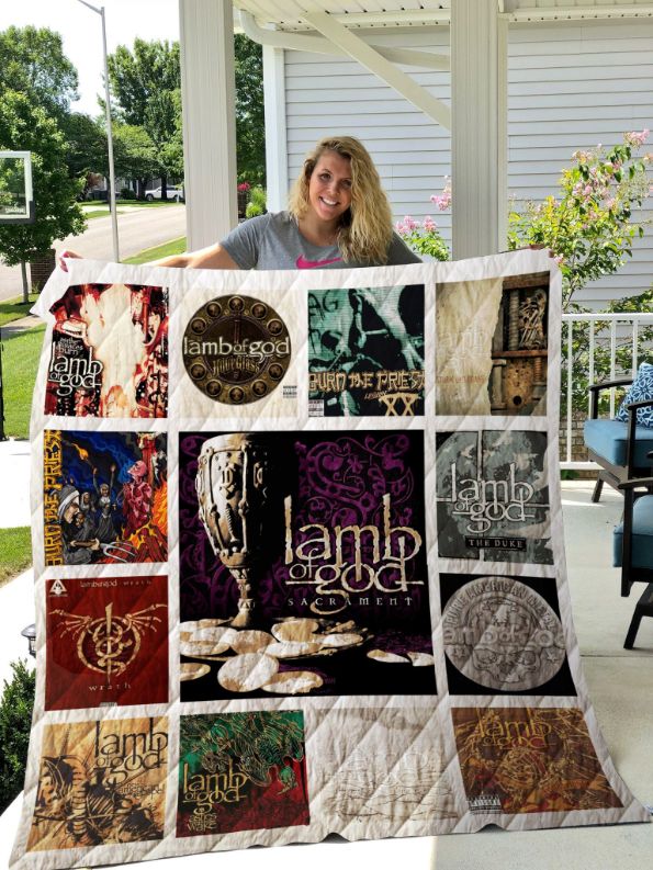 Lamb Of God Collection Quilt Blanket Bedding Set