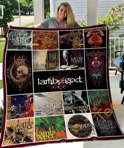Lamb Of God Quilt Blanket Bedding Set With Pillowcase Option