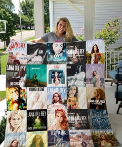 Lana Del Rey Albums For Fans Ver Collected Quilt Blanket Bedding Set