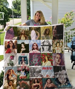 Lana Del Rey Albums Quilt Blanket Bedding Set For Fans