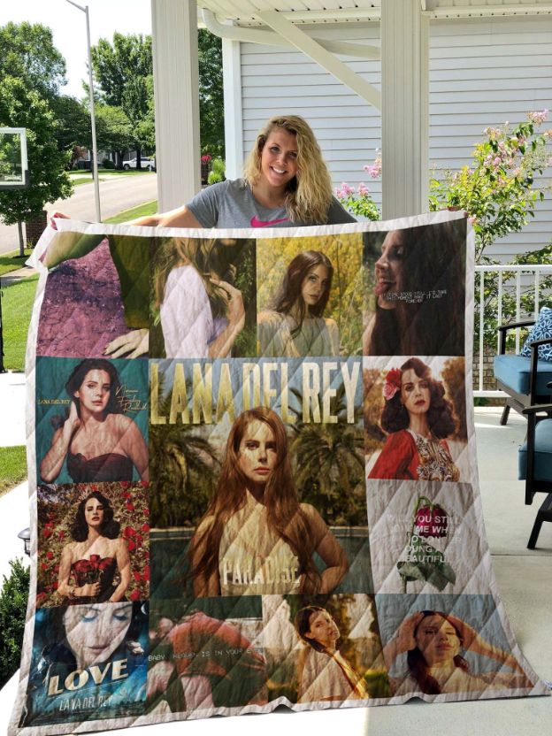 Lana Del Rey Paradise Albums Quilt Blanket