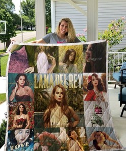 Lana Del Rey Paradise Albums Quilt Blanket Bedding Set