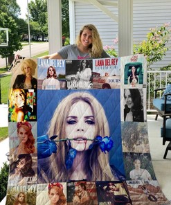Lana Del Rey Quilt Blanket Bedding Set for Home Décor