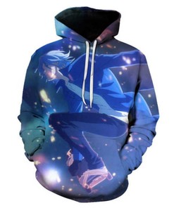 Langa Sk8 The Infinity Art 3D Zip Hoodie