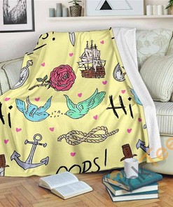 Larry Stylinson Complimentary Sherpa Fleece Blanket Gifts for Family, for Couple