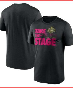 Las Vegas 2022 Nfl Draft Stage Legend Black Performance T-Shirt