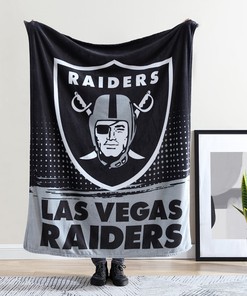 Las Vegas Raiders Fleece Blanket Sherpa Blanket Quilt Gifts for Fans