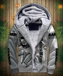 Las Vegas Raiders Fleece Hoodie 3D Graphic Balls