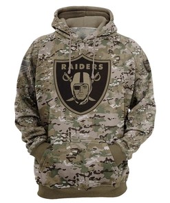Las Vegas Raiders Hoodie Army Graphic Zip Hoodie Pullover Gift for Fans