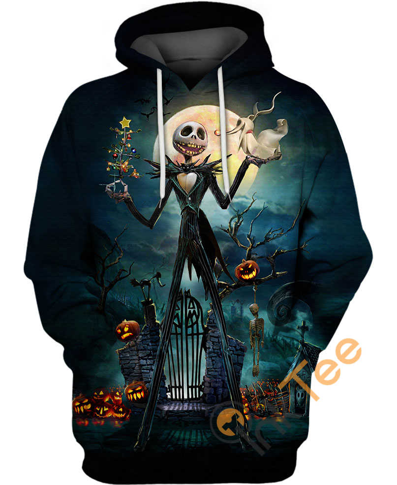 Late Night With Jack Skellington Hoodie 3D
