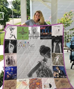 Laura Marling Albums For Fans Ver Collection Quilt Blanket Bedding Set