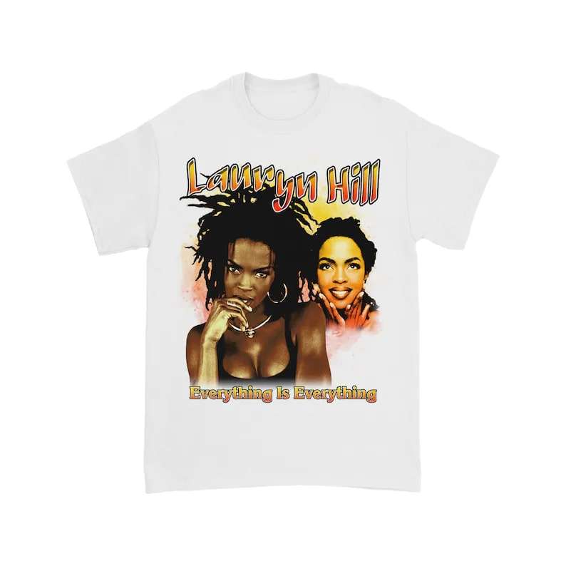 Lauryn Hill Fugees Music Vintage 90'S Graphic Bootleg T-Shirt