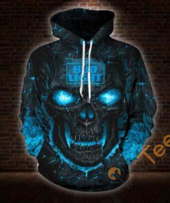 Lava Skull Bud Light Hoodie 3d