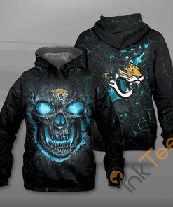 Lava Skull Jacksonville Jaguars Hoodie 3d