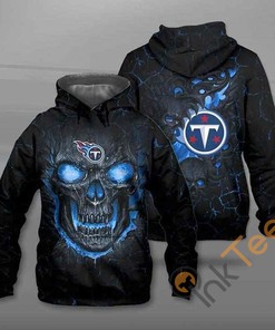 Lava Skull Tennessee Titans Hoodie 3d