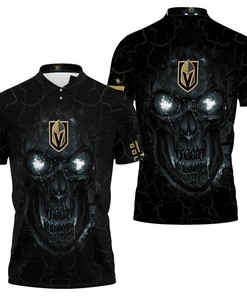 Lava Skull Vegas Golden Knights 3d Jersey Polo Shirt All Over Print Shirt 3d T-shirt