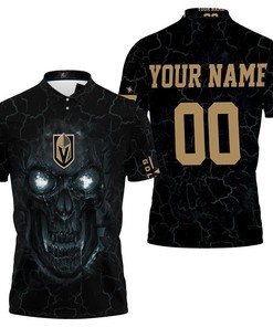 Lava Skull Vegas Golden Knights 3d Personalized Polo Shirt All Over Print Shirt 3d T-shirt