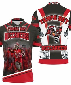 Lavonte David #54 Super Bowl 2021 Nfc South Division Champions 3D All Over Print Polo Shirt