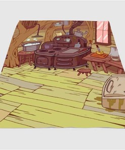 Layout Cartoon Network Sherpa Fleece Blanket Gifts for Family, for Couple
