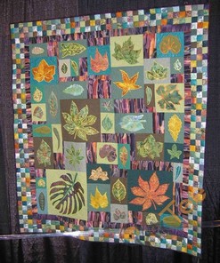 Leaf Quilt Blanket Bedding Set