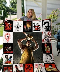 Leatherface For Fans Ver Collection Quilt Blanket Bedding Set
