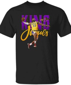 Lebron James Los Angeles Lakers Basketball T-Shirt