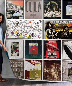 Led Zepplin Mothership Best Collection Quilt Blanket Bedding Set