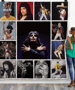 Legend Freddie Mercury Quilt Blanket Bedding Set