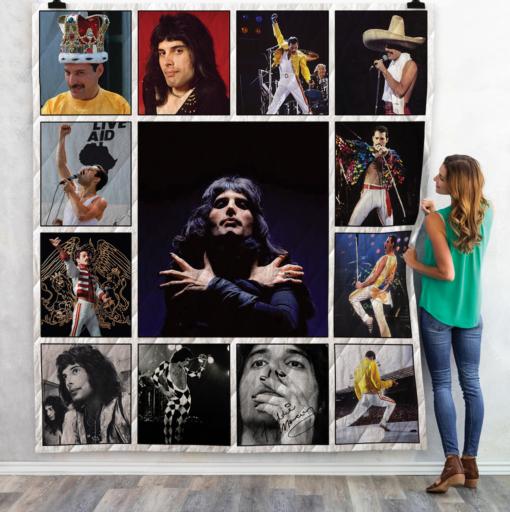 Legend Freddie Mercury Quilt Blanket Bedding Set