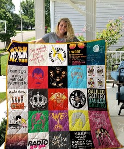 Legend Freddie Mercury Radio Ga Ga Collection Quilt Blanket Bedding Set