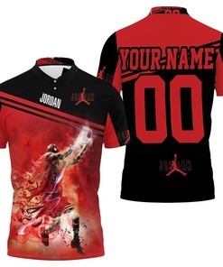 Legend Of Nba Michael Jordan 23 Chicago Bulls Personalized 3D All Over Print Polo Shirt