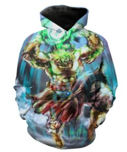 Legendary Super Saiyan Broly Dragon Ball Z Broly Hoodie 3D