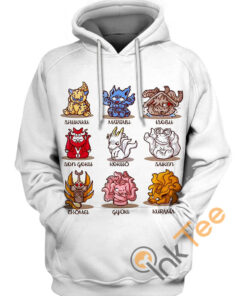 Legendary Tailed Beasts Hoodie 3D