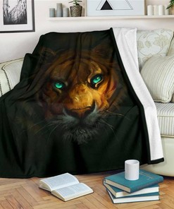 Legendary Tiger Tiger Lover Sherpa Fleece Blanket Gifts for Family, for Couple