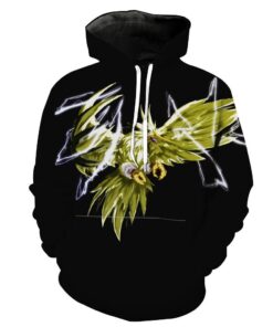 Legendary Zapdos Pokemons And Hoodie 3D