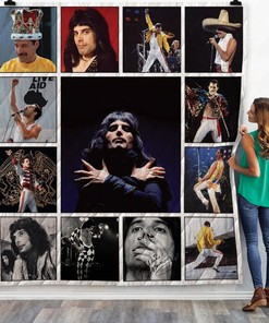 Legends Never Die Freddie Mercury Collection Quilt Blanket Bedding Set